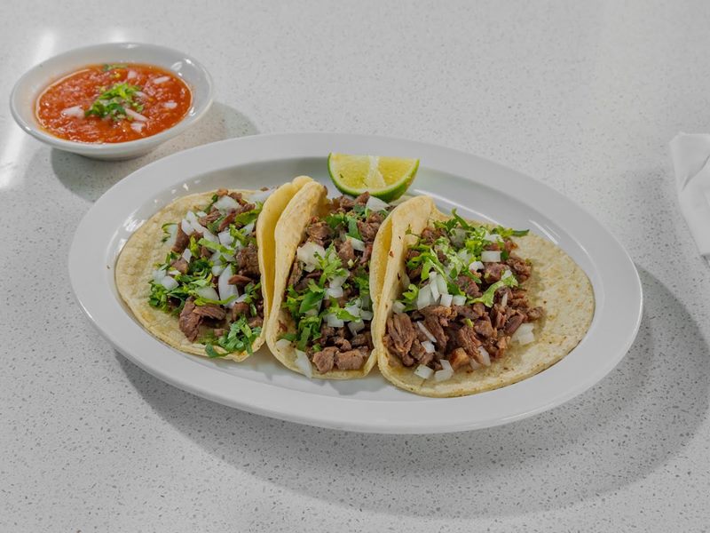La Villa Mexican Grill food